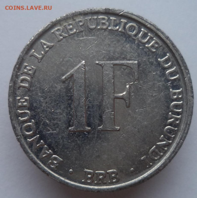 1 франк 1993 г. БУРУНДИ до 15.02.21 в 22:00 МСК - IMG_20210115_193040