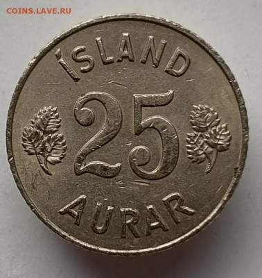 25 эйре 1965 г. ИСЛАНДИЯ до 15.02.21 в 22:00 МСК - IMG_20210124_135446