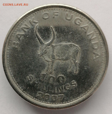 100 шиллингов 2007 г. УГАНДА до 15.02.21 в 22:00 МСК - IMG_20210121_203529