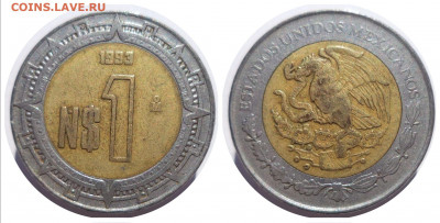 1 новый песо 1993 г. МЕКСИКА до 15.02.21 в 22:00 МСК - IMG_20210214_214740