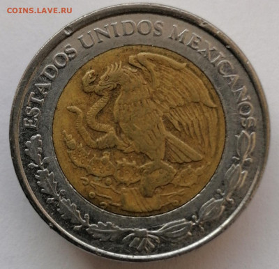 1 песо 2004 г. МЕКСИКА до 15.02.21 в 22:00 МСК - IMG_20210121_221223