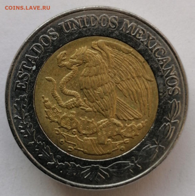 1 песо 2014 г. МЕКСИКА до 15.02.21 в 22:00 МСК - IMG_20210121_223107