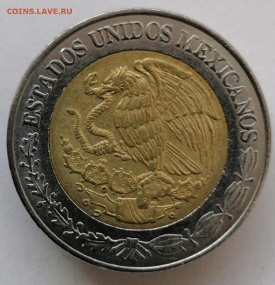 1 песо 2016 г. МЕКСИКА до 15.02.21 в 22:00 МСК - IMG_20210121_223918
