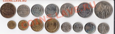 Годовая подборка монет 1967 года. - Годовая подборка монет 1967года.