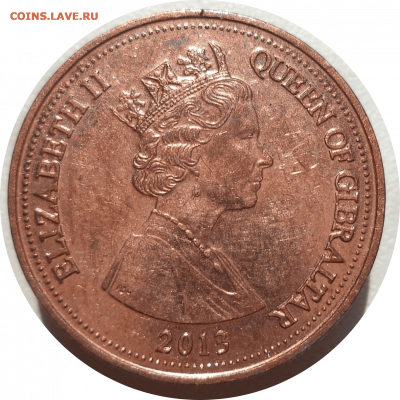 1 пенни 2013 г. ГИБРАЛТАР до 15.02.21 в 22:00 МСК - Rounded_20210214_235007