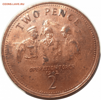 2 пенса 2005 г. ГИБРАЛТАР до 15.02.21 в 22:00 МСК - Rounded_20210215_000322