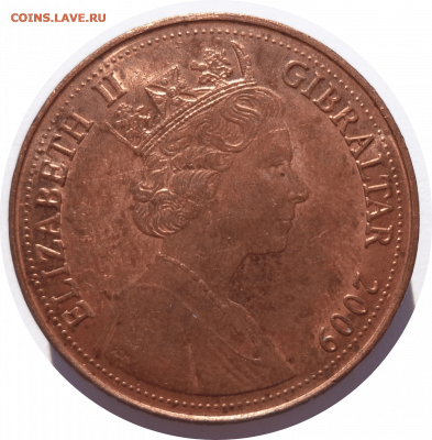 2 пенса 2009 г. ГИБРАЛТАР до 15.02.21 в 22:00 МСК - Rounded_20210215_001125