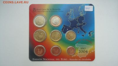ИСПАНИЯ ГОДОВОЙ НАБОР ЕВРО МОНЕТ 2004 ( 1 ЦЕНТ - 2 ЕВРО) - DSC09406.JPG