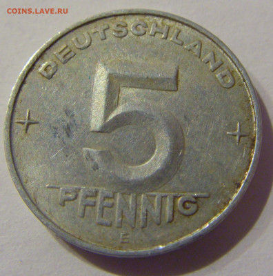 5 пфеннигов 1952 Е ГДР №1 21.02.2021 22:00 МСК - CIMG5282.JPG