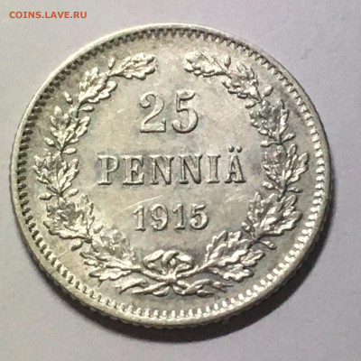 25 пенни 1915. S. aUNC. - image-09-02-21-08-34-1