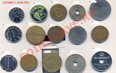 оценка кучки иностранных жетонов - жнов