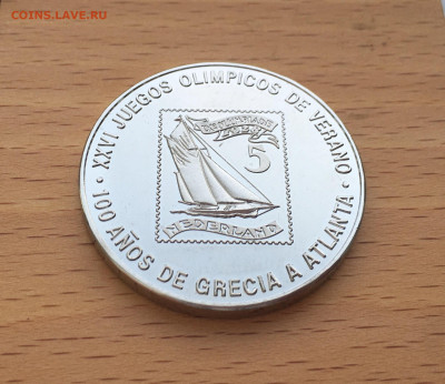 Крона Экваториальная Гвинея 1000 франков 1998 парусник - IMG_2234.JPG
