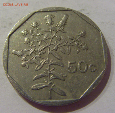 50 центов 1991 Мальта №1а 22.02.2021 22:00 М - CIMG5899.JPG