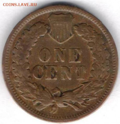 США 1 цент 1904. Индеец - 1ц индеец1