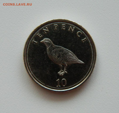 Гибралтар 10 пенсов 2014 г. (Фауна) до 22.02.21 - DSCN6709.JPG