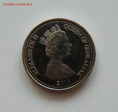 Гибралтар 10 пенсов 2014 г. (Фауна) до 22.02.21 - DSCN6710.JPG