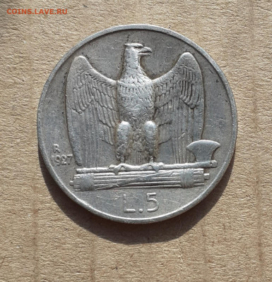5 лир 1927 - 20210217_131850