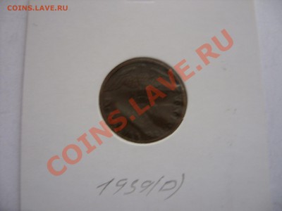 Пфенниги 3 Рейх (1,2,5,10,50) - 1 пф 1939 D - 2