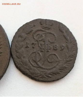 2 копейки 1768, копейка 1789 (141) 19.02 - BSXpOc--mCQ