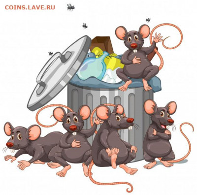 N-CoV(CoronaVirus) КоронаВирус.Последние новости - five-rats-sitting-by-the-rubbish-bin_1308-18073