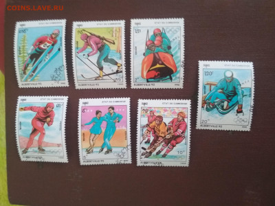 Спорт. Камбоджа  Winter Olympic Games - Albertville, France - 1613640438508512309024