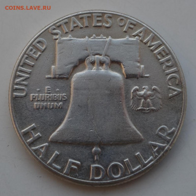 2 доллар (халф) 1952 США Франклин, 22.02 в 22:00 - usa2