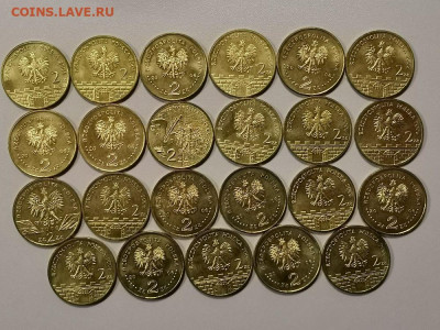 Польша 2 злотых 2006г (к-кт 23шт), до 24.02 - Я Польша 2006г 23шт-2