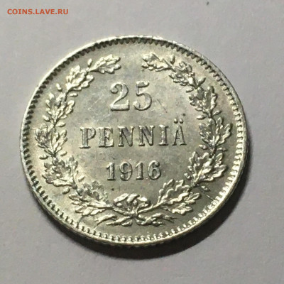 25 пенни 1916. S. UNC. - image-09-02-21-08-44-1