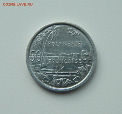 Французская Полинезия 50 сантимов 1965 г.(Лодки) до 25.02.21 - DSCN6849.JPG