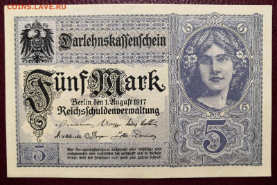 5 марок 1917 года. UNC 25.02.21 года в 22:00 по МСК. - IMG_20210221_174117