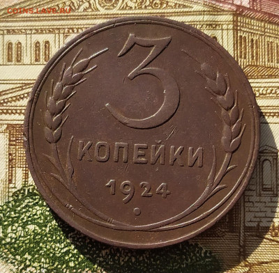 3 копейки 1924. До 24.02.21 в 22.00 МСК - аук1