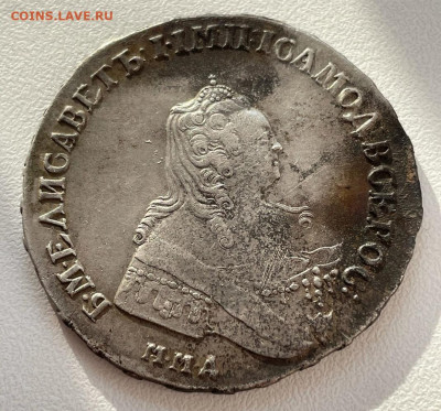 Рубль 1755 - 1755.