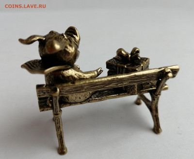 ФИГУРКА СВИНКА С ПОДАРКОМ ЛАТУНЬ - IMG_20201023_124655