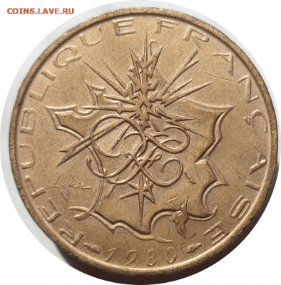10 франков 1980 г. ФРАНЦИЯ до 23.02.21 в 22:00 МСК - Rounded_20210222_174354