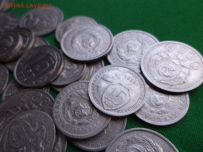 10, 15, 20 копеек 1931-1936 гг. 150 монет в состоянии XF (+) - DSC04071.JPG