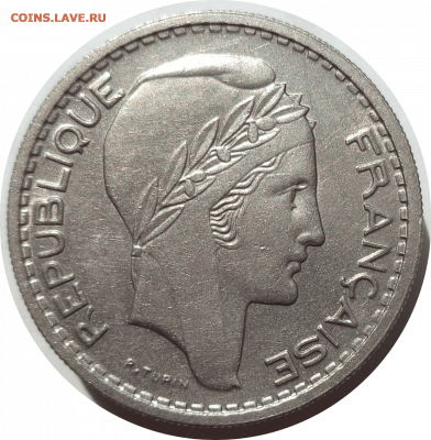 10 франков 1948 г. ФРАНЦИЯ до 23.02.21 в 22:00 МСК - Rounded_20210222_183549