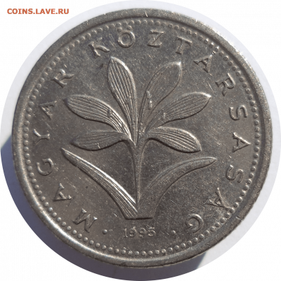 2 форинта 1995 г. ВЕНГРИЯ до 23.02.21 в 22:00 МСК - Rounded_20210222_210547