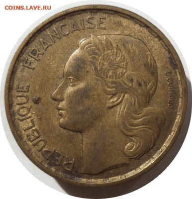 20 франков 1951 (В) г. ФРАНЦИЯ до 23.02.21 в 22:00 МСК - Rounded_20210223_002824