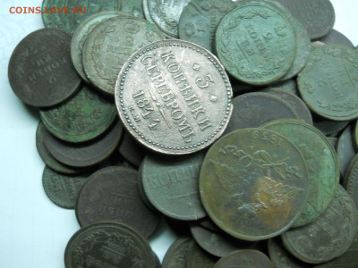 монеты РИ.1811-1846. 70 штук.до 27.02.2021 в 22-00 по мск. - DSCN6035.JPG