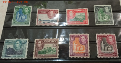 Сент-Винсент 1938г король Георг VI местные мотивы - IMG_20210225_212023