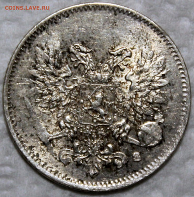 25 пенни 1917 русская финляндия - 25 пенни 1917 аверс