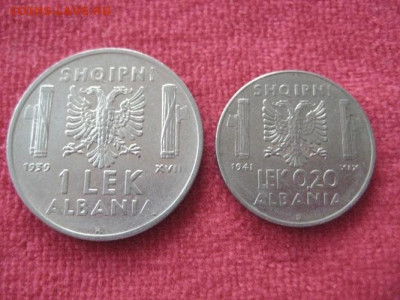 Албания 0,20 лек 1941,1 лек 1939 г. - 002.JPG