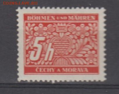 Богемия и Моравия 1939 1м 5г до 04 03 - 607