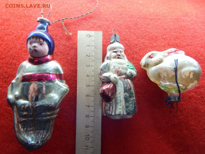 Игрушки Новогодние 3 шт. Дед Мороз,Хоккеист и заяц. - №№№№№№№№№№ 037.JPG