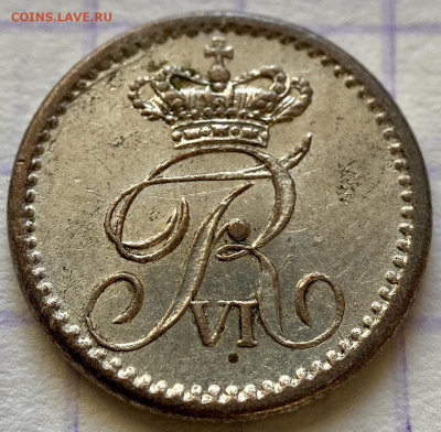 ДАНИЯ. 2 шиллинга, 1836 год. - B6B0041B-8E24-4941-8F07-6D538E9FEC00
