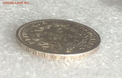 Франция. Третья Республика. 5 ФРАНКОВ 1876 года. UNC. - 5Фрн76 (8)