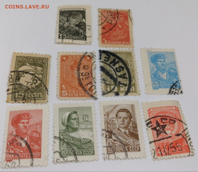 СССР до 1960-х.Набор стандарты.Гашенные.Фикс 100 руб - xg6JP_Nkl9s