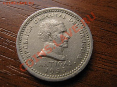 Уругвай 2 чентезимо 1953 до 11.10 в 21.00 М - Изображение 150
