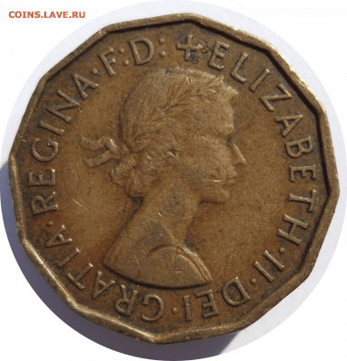 3 пенса 1958 г. ВЕЛИКОБРИТАНИЯ до 02.03.21 в 22:00 МСК - Rounded_20201125_203429