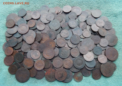 278 монет кладовой меди (1870-1916), 1-5кк, цена фикс ! - all-1